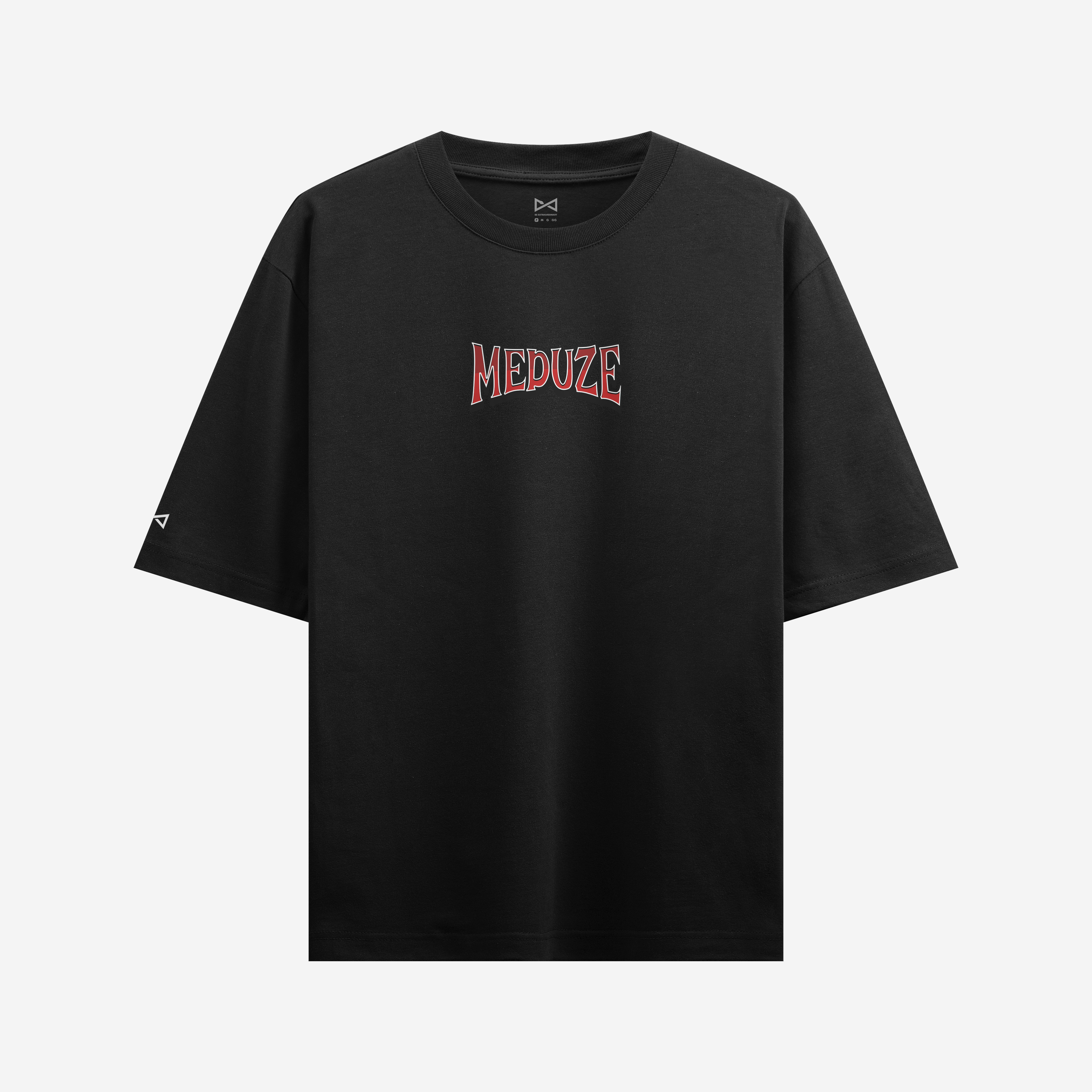 Camiseta Oversized Rage Preto