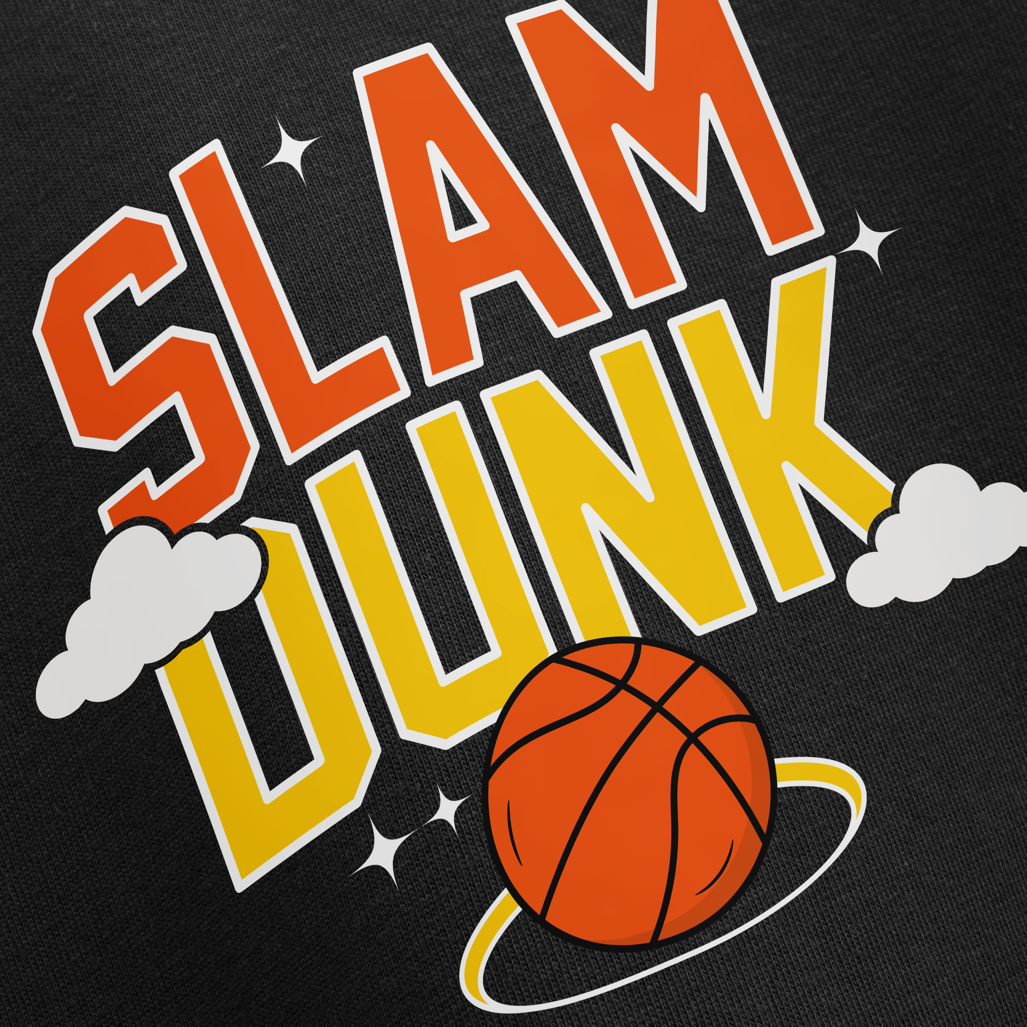 Camiseta Oversized Slam Dunk Preto